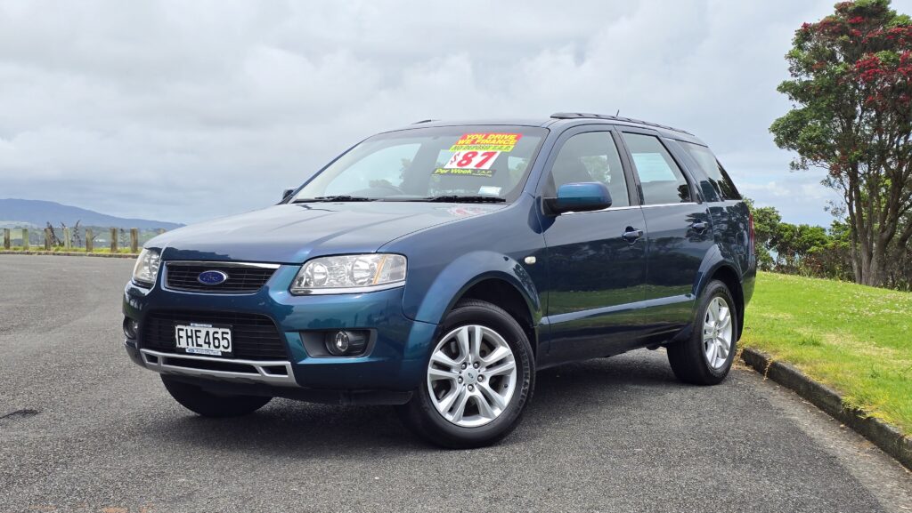 2010 Ford Territory 7 Seater SUV! Stunning colour! $78PW NO Deposit Finance