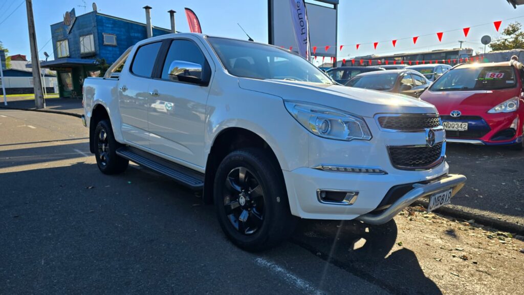 2016 Holden Colorado LTZ 6 Speed Manual